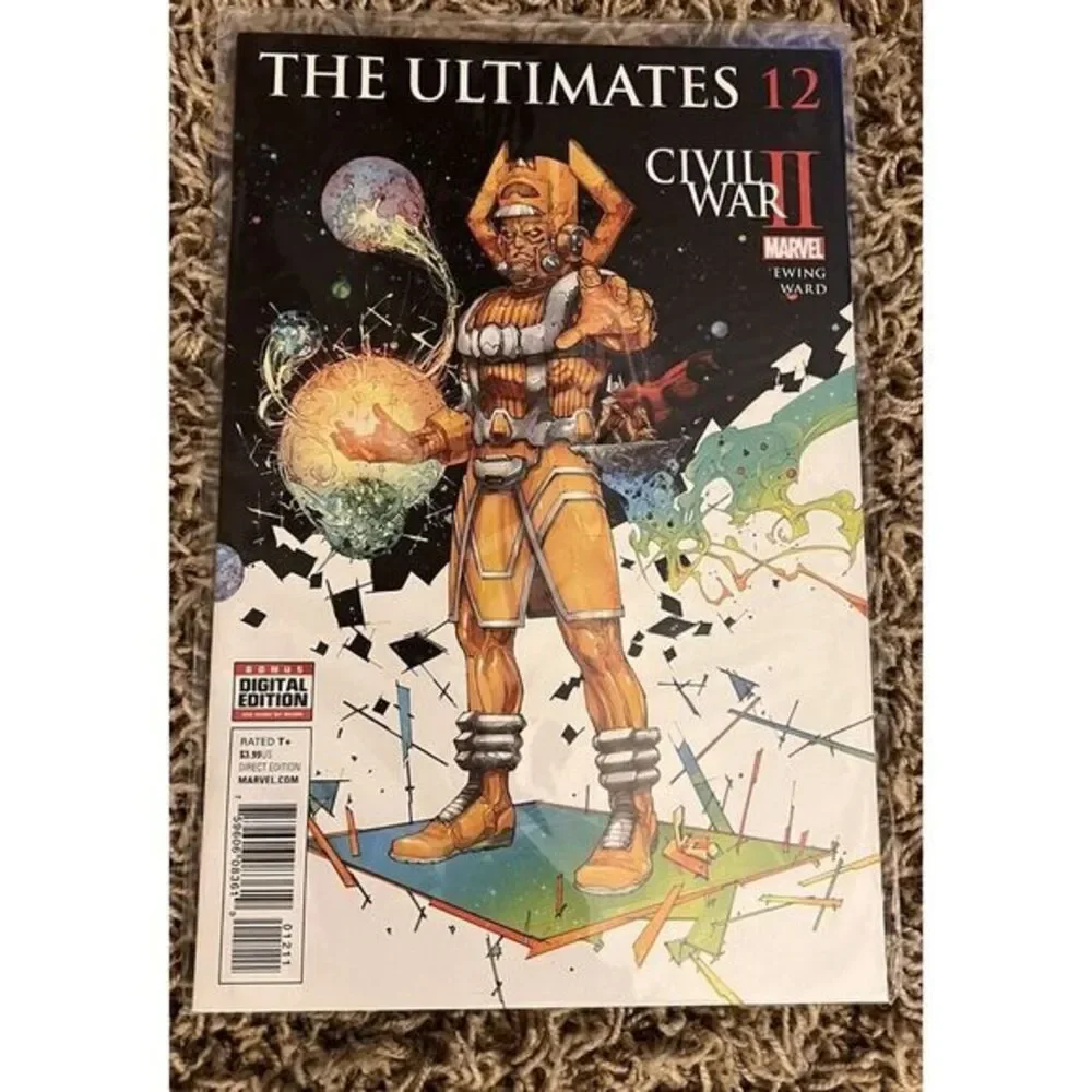 THE ULTIMATES #11 & 12 ( CIVIL WAR II )‎ MARVEL GALACTUS COVER